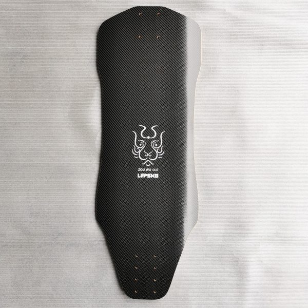 Carbon fiber composite LDP longboard deck